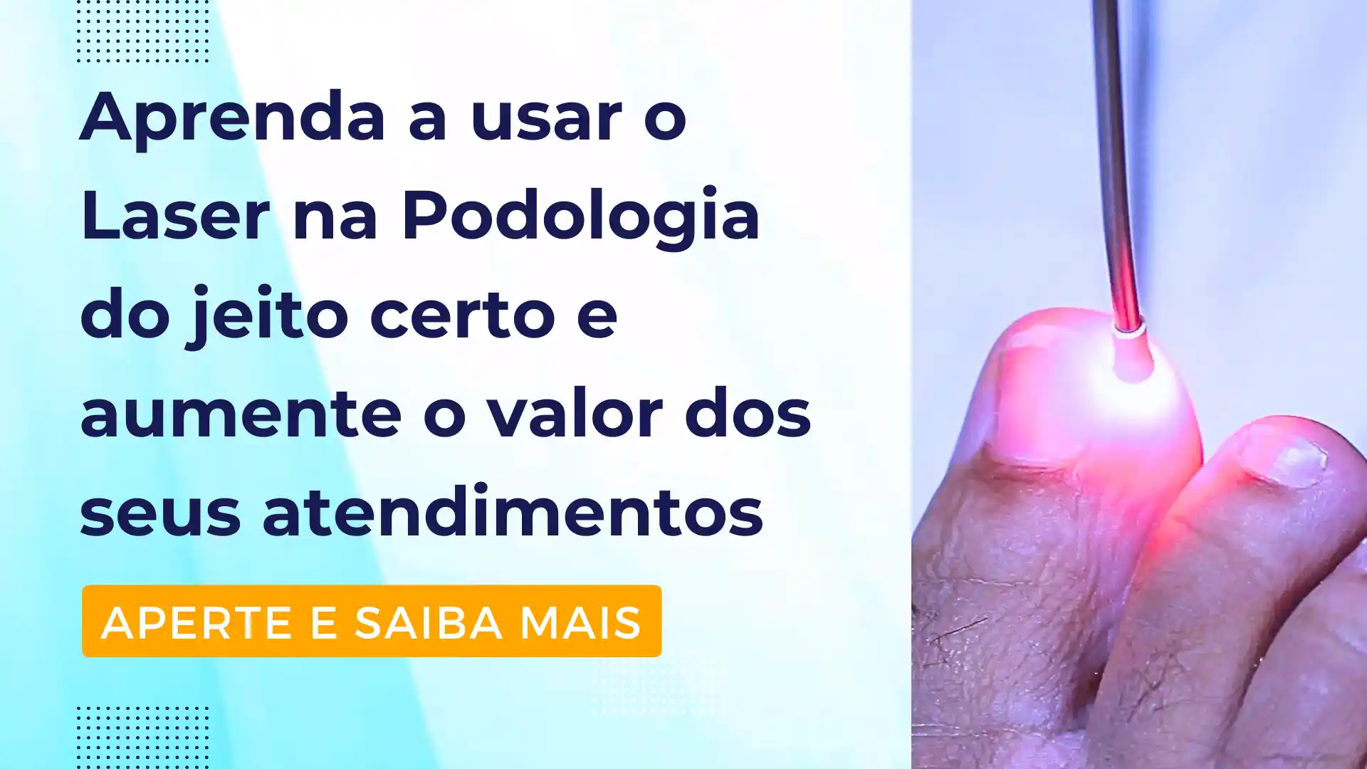 banner curso laser podologia