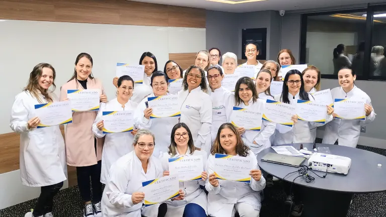 alunos podologia certificado viviane ripoll